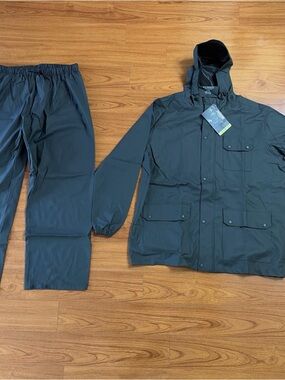NAVIS Men's Heavy Duty Waterproof Rain Suit - Windproof Size 3XL